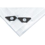 Тент MASTERTOOL LENO CRYSTAL 5х8 м 130 г/м² 89-2508, фото , зображення 3 | SNABZHENIE.com.ua