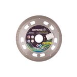 Диск алмазний для кераміки WERTVOLL UNIVERSAL CERAMICS 125х1 мм 24% висота алмазного шару 8 мм адаптер 22.2-20, фото  | SNABZHENIE.com.ua
