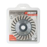Фреза алмазна торцева для камня GRANITE TURBO LINE 125х22.2 мм 12500 об/хв 9-21-125, фото , зображення 2 | SNABZHENIE.com.ua