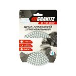 Диск шлифовальный алмазный гибкий GRANITE 100 мм P400 на липучке, фото , изображение 3 | SNABZHENIE.com.ua