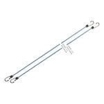 Стяжка груза MASTERTOOL резиновая 8 мм 120 см, 2 шт, 81-0322, фото , изображение 2 | SNABZHENIE.com.ua
