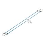Стяжка груза MASTERTOOL резиновая 8 мм 150 см, 2 шт, 81-0323, фото , изображение 2 | SNABZHENIE.com.ua