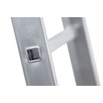 Лестница алюминиевая MASTERTOOL односекционная приставная 10 ступеней h=4050 мм max 150 кг 79-1510, фото , изображение 3 | SNABZHENIE.com.ua