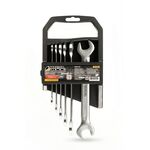 Ключи рожковые MASTERTOOL PROFI COLD STAMPED набор 6 шт (6х7-16х17 мм) CrV DIN3110 70-1106, фото  | SNABZHENIE.com.ua