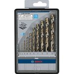Набір спіральних свердел PRO Stainless Steel HSS-Co, 10 шт. Bosch, фото , изображение 2 | SNABZHENIE.com.ua