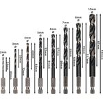 Набір спіральних свердел PRO Metal HSS-G Impact, 8 шт. Bosch, фото , изображение 3 | SNABZHENIE.com.ua
