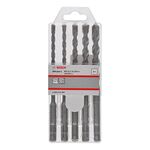 Набір ударних свердел SDS plus-1, 5 шт. Bosch, фото , изображение 2 | SNABZHENIE.com.ua