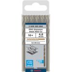 Спіральне свердло PRO Stainless Steel HSS-Co, 4,8 x 52 x 86 мм, 10 шт. Bosch, фото , изображение 2 | SNABZHENIE.com.ua