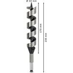 Гвинтове свердло PRO Wood, 32 x 170 x 235 мм Bosch, фото , изображение 4 | SNABZHENIE.com.ua