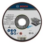 Шліфувальний диск PRO Semi-Flexible, 125 x 3 x 22,23 мм Bosch, фото  | SNABZHENIE.com.ua