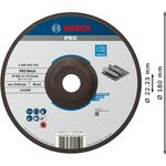 Армований шліфувальний диск PRO Metal, 180 x 6 x 22,23 мм Bosch, фото , изображение 2 | SNABZHENIE.com.ua
