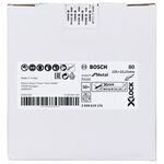 Волокнисті шліфувальні круги X-LOCK, Ø125 мм, G 80, R444, Expert for Metal, 1 шт. Bosch, фото , изображение 2 | SNABZHENIE.com.ua