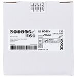 Волокнисті шліфувальні круги X-LOCK, Ø125 мм, G 120, R444, Expert for Metal, 1 шт. Bosch, фото , изображение 2 | SNABZHENIE.com.ua