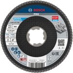 Пелюстковий шліфувальний диск PRO X571, 115 мм, G60, X-Lock Bosch, фото  | SNABZHENIE.com.ua