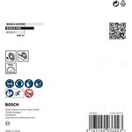 Щітка крацовка PRO Metal heavy, 100 x 0,5 мм, з різьбою Bosch, фото , зображення 3 | SNABZHENIE.com.ua