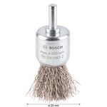 Торцева щітка PRO Stainless Steel clean, прямий хвостовик, 25 x 0,3 мм Bosch, фото , изображение 4 | SNABZHENIE.com.ua