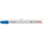 Полотно для лобзиків PRO Alu T127D, 100 мм, 5 шт. Bosch, фото , изображение 4 | SNABZHENIE.com.ua