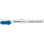 Полотно для лобзиків PRO Metal Curve T118EOF, 83 мм, 5 шт. Bosch, фото , изображение 4 | SNABZHENIE.com.ua
