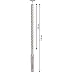 Ударне свердло PRO SDS plus-5X, 6,5 х 150 х 210 мм Bosch, фото , изображение 4 | SNABZHENIE.com.ua