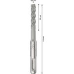 Ударне свердло PRO SDS plus-5X, 8 х 50 х 110 мм Bosch, фото , изображение 3 | SNABZHENIE.com.ua