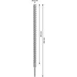Ударне свердло PRO SDS plus-5X, 20 х 400 х 450 мм Bosch, фото , изображение 3 | SNABZHENIE.com.ua