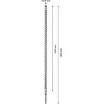 Ударне свердло EXPERT SDS plus-7X, 16 x 550 x 600 мм Bosch, фото , изображение 3 | SNABZHENIE.com.ua