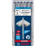 Ударне свердло EXPERT SDS plus-7X, 5 x 50 x 115 мм, 30 шт. Bosch, фото , изображение 2 | SNABZHENIE.com.ua
