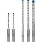 Набір ударних свердел EXPERT SDS plus-7X, 5/6/6/8/10 мм, 5 шт. Bosch, фото  | SNABZHENIE.com.ua