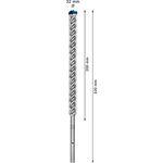 Ударне свердло EXPERT SDS max-8X, 32 x 400 x 520 мм Bosch, фото , изображение 4 | SNABZHENIE.com.ua