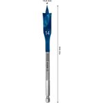 Перове свердло EXPERT Self Cut Speed Spade, 14 x 152 мм Bosch, фото , зображення 4 | SNABZHENIE.com.ua