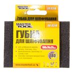 Губка шлифовальная MASTERTOOL Р180 100х70х25 мм 08-0318, фото , изображение 2 | SNABZHENIE.com.ua