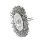 Щетка дисковая MASTERTOOL 60 мм рифленая проволока 1/4 19-9806, фото  | SNABZHENIE.com.ua