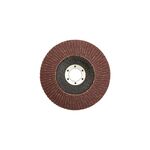 Диск шлифовальный лепестковый конусный MASTERTOOL Т29 зерно 80 125х22 мм 08-3208, фото , зображення 3 | SNABZHENIE.com.ua