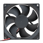 Вентилятор DC 92x92x25, 12V (84CFM), фото , изображение 2 | SNABZHENIE.com.ua