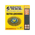 Щетка дисковая MASTERTOOL латунная рифленая 115х22,23 мм 19-9111, фото , изображение 3 | SNABZHENIE.com.ua
