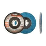 Лепестковый конусный диск шлифовальный GRANITE ZIRCONIA 125х22 мм 60 зерно, фото  | SNABZHENIE.com.ua