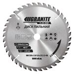 Диск пильный GRANITE 230х22.2 с твердосплавными напайками 40Т, фото  | SNABZHENIE.com.ua