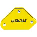 Набор держателей магнитных мини 4кг 52×20×40×16×38мм (45,90,135°) 4шт SIGMA (4270251), фото , изображение 2 | SNABZHENIE.com.ua