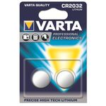 Батарейка Varta літієва CR2032 блістер, 2шт, фото , зображення 2 | SNABZHENIE.com.ua
