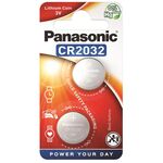 Батарейка Panasonic літієва CR2032 блістер, 2 шт., фото  | SNABZHENIE.com.ua