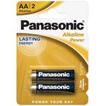 Батарейка Panasonic ALKALINE POWER лужна AA блістер, 2 шт., фото  | SNABZHENIE.com.ua