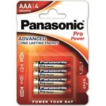 Батарейка Panasonic PRO POWER  лужна AAA блістер, 4 шт., фото  | SNABZHENIE.com.ua