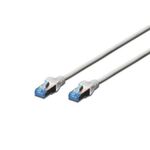 Патч-корд DIGITUS CAT 5e SF-UTP, 10м, AWG 26/7, Cu, PVC, сірий, фото , зображення 2 | SNABZHENIE.com.ua