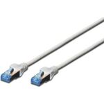 Патч-корд DIGITUS CAT 5e SF-UTP, 10м, AWG 26/7, Cu, PVC, сірий, фото  | SNABZHENIE.com.ua