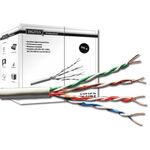 Кабель "вита пара" DIGITUS САТ 5e UTP, 305м, AWG 24/1, PVC, сірий, фото , зображення 3 | SNABZHENIE.com.ua