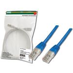 Патч-корд DIGITUS CAT 5e UTP, 5м, AWG 26/7, Cu, PVC, синій, фото  | SNABZHENIE.com.ua