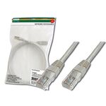 Патч-корд DIGITUS САТ 5e UTP, 0.5м, AWG 26/7, Cu, PVC, сірий, фото , зображення 2 | SNABZHENIE.com.ua