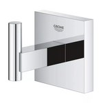 Гачок для халату Grohe QuickFix Start Cube, хром, фото , изображение 3 | SNABZHENIE.com.ua