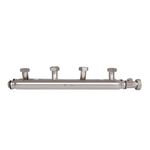 Коллектор распределительный Thermo Alliance Forte Quick System для 2 насосных групп 1 1/4"x1, нерж. сталь SUS 304 TAF-QSK2, фото , зображення 2 | SNABZHENIE.com.ua