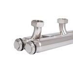 Коллектор распределительный Thermo Alliance Forte Quick System для 2 насосных групп 1 1/4"x1, нерж. сталь SUS 304 TAF-QSK2, фото , зображення 3 | SNABZHENIE.com.ua